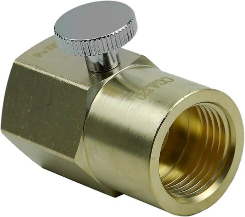 CGA320 to TR21-4 Thread Home Use Soda Refill Bottle CO2 Cylinder Cartridges Adapter Connector Kit Replacement Part for Soda Machine Tank Gold (1pack) in Saudi Arabia