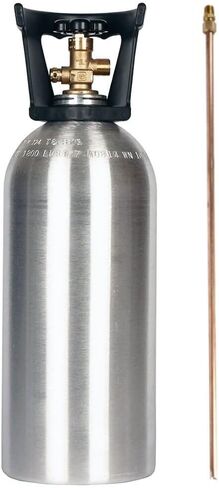 CO2 Cylinder with siphon tube co2 canister with siphon tube,co2 tank with Siphon Tube,20 lb,CGA320 in Kuwait
