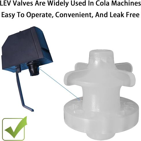 8PCS LEV Soda Coke Valve, 3.0 Diffuser Internal Mixer, Soda Maker Parts Accessories for Soda Coke Machine, Suitable for Cola Machine Replacement Repair Valve Assembly in Kuwait