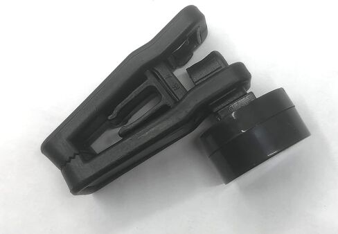 Seaweed Clips for Aquarium，Aquarium Choice Vegetable Feeding Clip，Seaweed Clip for Saltwater Fish - Never Rust (Black 1 Pack) in Saudi Arabia