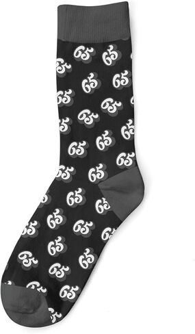 جوارب جديدة هدية عيد الميلاد الخامس والستين للرجال فكرة تذكار لعمر 65 عامًا (مقاس 7-12) in Kuwait