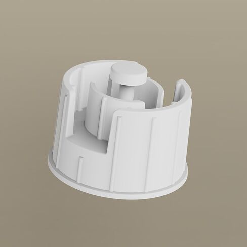 Pet Water Dispenser 4L Bottle Cap, White in Kuwait