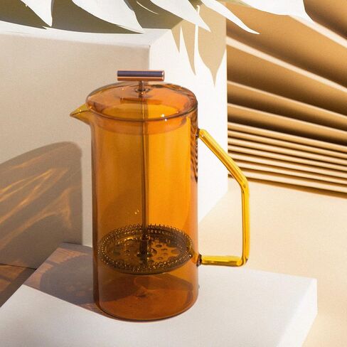 Glass French Press, Amber in Saudi Arabia