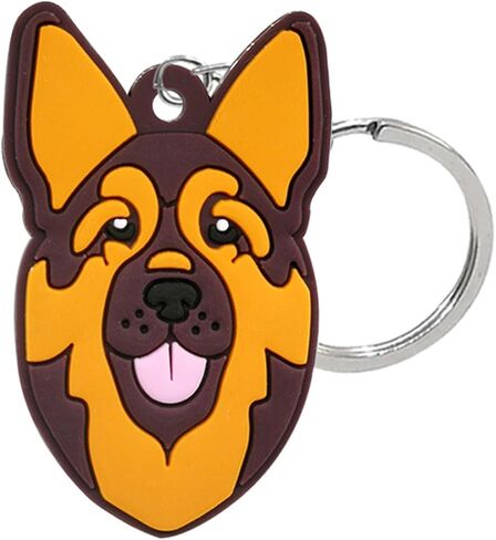 Silicone Dog Pet Keychain - A Dog Lover's Tribute - Puppy Memorial Keyring in Saudi Arabia