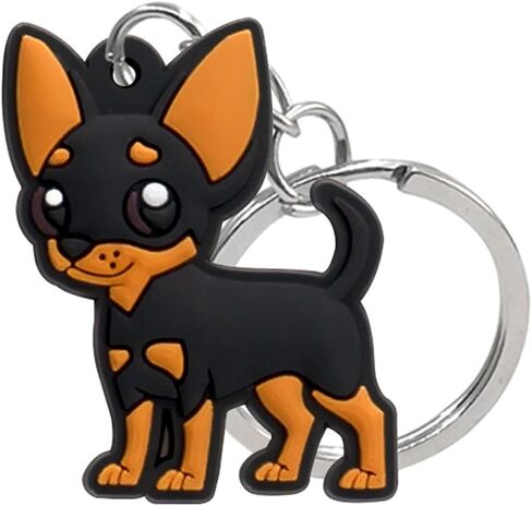 Silicone Dog Pet Keychain - A Dog Lover's Tribute - Puppy Memorial Keyring in Saudi Arabia