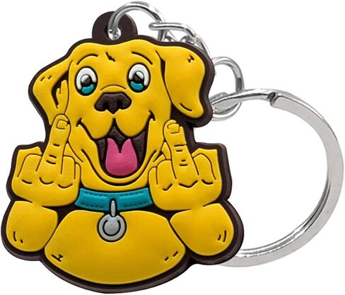 Silicone Dog Pet Keychain - A Dog Lover's Tribute - Puppy Memorial Keyring in Saudi Arabia