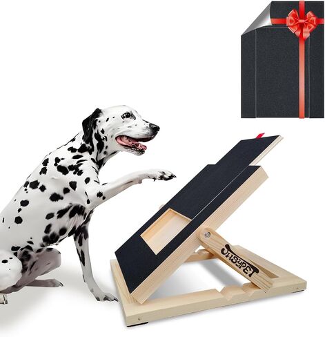 Dog Nail Scratch Board File Stress-Free Dog Scratch Board Dog Nail File Board with Sandpaper No Anxiety for Small Medium Dogs Puppy and Cats Sensitive Dog Nail Trimmer in Saudi Arabia
