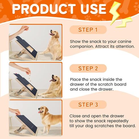 Dog Nail Scratch Board File Stress-Free Dog Scratch Board Dog Nail File Board with Sandpaper No Anxiety for Small Medium Dogs Puppy and Cats Sensitive Dog Nail Trimmer in Saudi Arabia