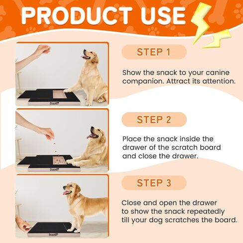 Dog Nail Scratch Board File Stress-Free Dog Scratch Board Dog Nail File Board with Sandpaper No Anxiety for Small Medium Dogs Puppy and Cats Sensitive Dog Nail Trimmer in Saudi Arabia