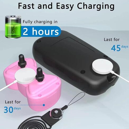 PetnaisDog Training Collar, 3000FT -Training Collar with Remote Control, Shock Absorber Collar for Dogs, Suitable for 5-100lbs Small,Medium, Large, Dog Collar, bark Collar,Rechargeable Collar,(Pink) in Saudi Arabia