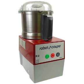 Robot Coupe R2B Ultra 2,9 Liter Commercial Cutter Mixer Food Processor with Stainless Steel Bowl, 120v, 1hp, (R2UB),Grey