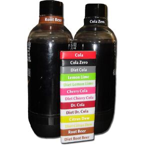 WERLIKE Soda Rings-Labels for SodaStream Bottles.
