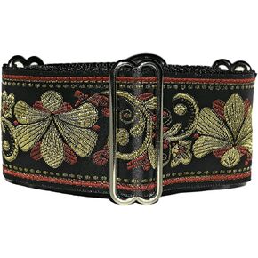 Martingale Dog Collar for Greyhound Saluki Whippet and Other Breeds with Similar Neck 2" Wide (L 14"-18")
