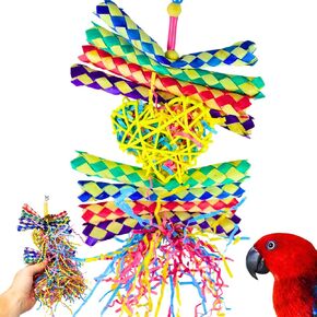 Bonka Bird Toys 1730 Foraging Heart Medium - 9" x 6" - for Conures, Cockatiels, Parakeets, and Similar Breeds