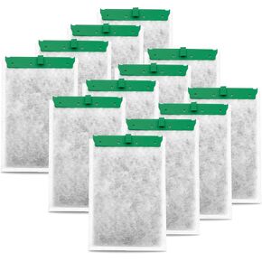 Aquarium Filter Cartridge Compatible with Whisper Power Filters,Replacement Filter Cartridges Bio-Bag for ReptoFilte IQ10-105GPH (Medium, 3-Pack)