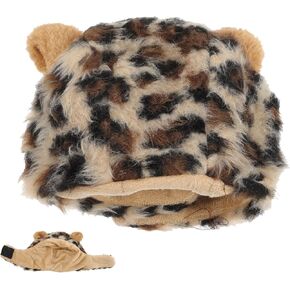 Cute Cat Accessories Headband Wigs Puppy Outfits Pet Leopard Hat Pet Lion Hood Pet Winter Hat Dog Hat Pet Dress up Headdress Wear-resistant Pet Hat Headgear Clothing Lion Headgear