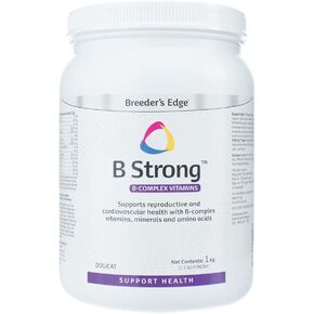 مسحوق Breeder's Edge B القوي، وفيتامينات B المركبة - 1 كجم