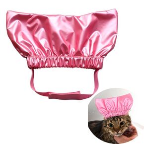 Dog Bath Cap,Shower Caps for Cats and Small Pets,Dogs Ear Drops Cap Guard,Pet Waterproof Shower Hat,for Washing Raining Swimming