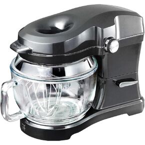 Kenmore Elite Ovation 49090 Exclusive Pour-In Top, 5-Qt. Tilt-Head Kitchen Stand Mixer, Metallic Silver