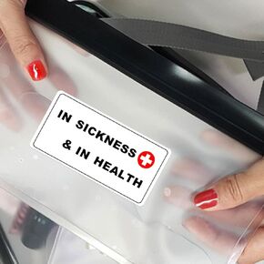 120 PCS Hangover Recovery Kit Stickers | Self-Care Wedding Favors | Bachelorette & Travel Essentials | Modern Thank You Labels | 1.4''x2.8'' | For Weddings, Events, & Bachelor(ette) Parties |