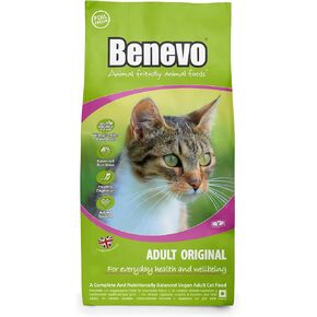Vegan cat Food for Adult Cats 2kg. Holistic, Meat-Free, Complete, Non-gm Dry Food Kibble for Your cat. Award Winning Vegan pet Food Made in The UK.