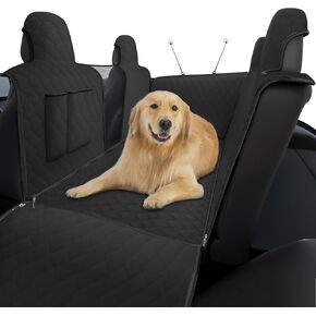 Custom Fit for Toyota Tundra Rear Seat Pet Cover 2024 2023 2022 Back Seat Pet Mat Scratch Prevent Dog Car Hammock Liner Oxford Fabric Tundra Accessories