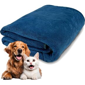 Extra Large Dog Towel Soft Absorbent Bath Pet Towels for Drying Dogs, Elastic Terry Microfiber Soft Towel, Machine Washable, Quick Dry, Multipurpose (L, XL, 2XL) (Purple, 2XL)
