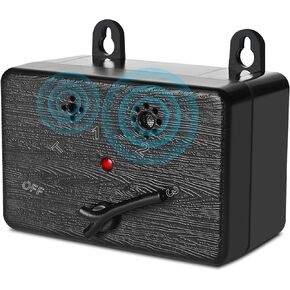Anti Barking Device. Dog Barking Control Devices 4 Adjustable Levels.50FT Range Outdoor Indoor，Bark Box Dogs Sonic Dog Silencer, Safe for Human and Dogs (Black) in Saudi Arabia