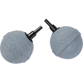 AQUANEAT Air Stones for Ponds 2 Inch,Aquarium Air Stones, Long Lasting Aerator Oxygen Diffuser Airstone, Air Pump Accessories for Aquariums, Fish Tanks, Hydroponics, Ponds and DWC Reservoirs 2 Pack