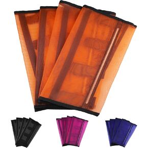 Mesh Fly Boots for Horse, Strong Fasteners, Easy to Put On Equine Fly Boots, Long-Lasting for Daliy Wear, Flexible to Fit Most Horse Legs, SET of 4 Leg Fly Protection