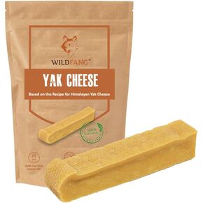 Wildfang® Yak Chews for Dogs, Chewing Bone Dog from Cow Milk - Hard Cheese Chewing Cheese for Dogs from Pasture Milk, Yak Himalaya Recipe, All Dog Sizes and Puppies, Himalaya Yak Dog Chewing Bone