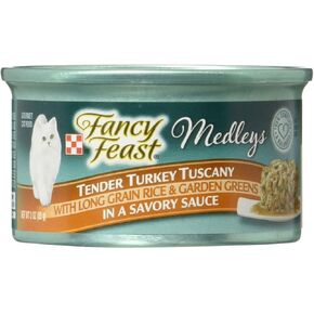 Purina Fancy Feast Medleys 12 Ct. Tuscany Wet Cat Food Variety Pack - (12) 3 oz. Cans - (2 Packs of 12) 3 oz. Cans