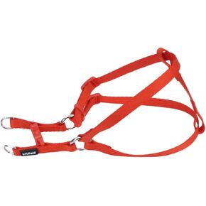 Coastal - Li’l Pals Comfort Wrap Adjustable Dog Harness - Red - 3/8" x 8"-14"