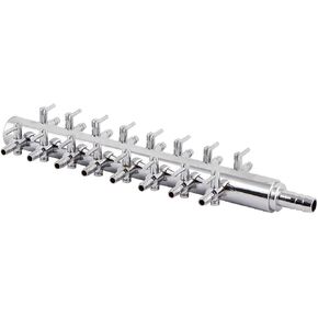 uxcell Aquarium 16 Way Inline Manifold Air Flow Pump Tubing Splitter Lever Control Valve