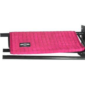 Harrison Howard Wall Mount Saddle Rack Suede Saver Adds Protection to Underside of Saddle Prevents Bar Indentations Secure Saddle Use with Saddle Rack, Saddle Saver Only Burgundy