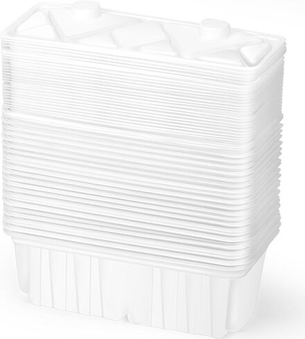 25 عبوة من أوعية نفايات صندوق الفضلات المتوافقة مع Littermaid الإصدار الأول/الثاني من صندوق فضلات القطط الأوتوماتيكي ذاتيًا - يستخدم في صواني نفايات صندوق الفضلات ذاتية التنظيف in Kuwait
