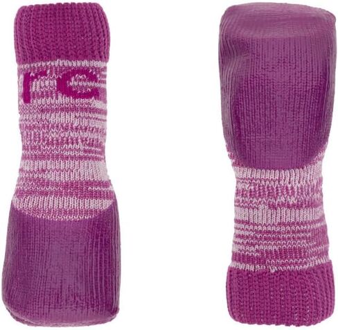 RC Pet Products Sporty PAWks Anti-Slip, Stylish, Functional, Protective Dog Socks | X-Large, Mulberry Heather in Saudi Arabia