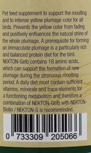 Nekton Gelb to Enhance Yellow Color in Birds, 140gm in Saudi Arabia