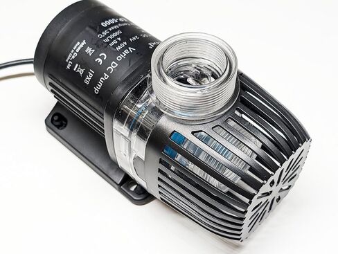 مضخة إرجاع حوض السمك Jebao Jecob EP3500 DC مع وحدة تحكم LCD، 924GPH /3500LPH، رفع أقصى 11.4 قدم، سرعة قابلة للتعديل، أحواض السمك، البرك، النوافير، المستنقع، الزراعة المائية، هادئة للغاية، موفرة للطاقة. in Saudi Arabia