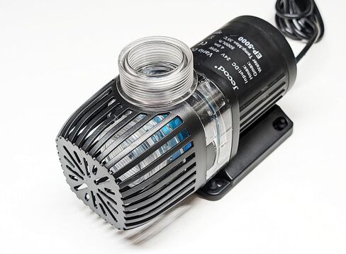 مضخة إرجاع حوض السمك Jebao Jecob EP3500 DC مع وحدة تحكم LCD، 924GPH /3500LPH، رفع أقصى 11.4 قدم، سرعة قابلة للتعديل، أحواض السمك، البرك، النوافير، المستنقع، الزراعة المائية، هادئة للغاية، موفرة للطاقة. in Saudi Arabia