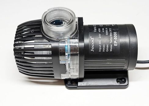 مضخة إرجاع حوض السمك Jebao Jecob EP3500 DC مع وحدة تحكم LCD، 924GPH /3500LPH، رفع أقصى 11.4 قدم، سرعة قابلة للتعديل، أحواض السمك، البرك، النوافير، المستنقع، الزراعة المائية، هادئة للغاية، موفرة للطاقة. in Saudi Arabia