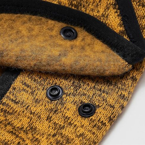 Sphynx Cat Coat, Easy to Wear Jacket with Buckle,Warm Fleece Coat for cat, Cat Fleece Jacket,Deep Yellow Jacket for Cat and Small Dogs (Large) in Saudi Arabia