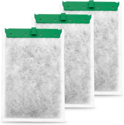 Aquarium Filter Cartridge Compatible with Whisper Power Filters,Replacement Filter Cartridges Bio-Bag for ReptoFilte IQ10-105GPH (Medium, 3-Pack) in Saudi Arabia