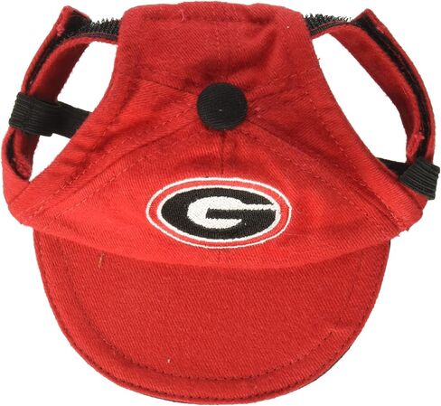 Collegiate Georgia Bulldogs Dog Cap, X-Small in Kuwait