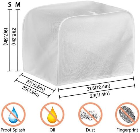 3D Black Cat Toaster Cover Slice Wide Slot, Cute Kitten Kitchen Appliance Cover, Aesthetic Animals Art Universal Size Microwave Toaster Oven Cover - S in Kuwait
