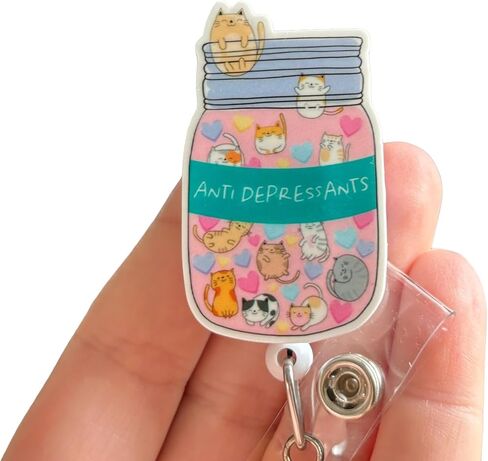 Pharmacist Badge Reel Funny Badge reel Badge Holder Badge Clip Nurse Badge Reel Name Badge Nursing Student Pharmacy in Saudi Arabia