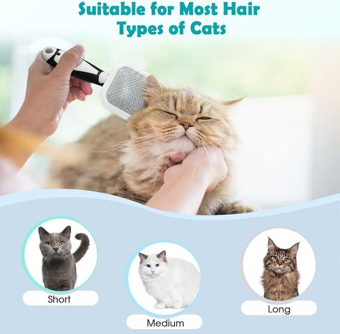 Slicker Brush, PETPAWJOY Dog Brush Green Gently Cleaning Pin Brush for Shedding Dog Hair Brush for Small Dogs Puppy Yorkie Poodle Rabbits Cats Green in Saudi Arabia