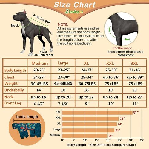 LovinPet Large Dog Pjs for Male Dogs: Wound Care, Anxiety Lightweight onesie, Large Dog Pajamas, Pjs for Dogs, Reflective Stripe, Super Dinos Navy Print, Surgical Recovery clothes/XL in Saudi Arabia