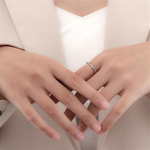 925 Sterling Silver Rings Real Silver Rings Adjustable Rings for Women Open Rings Thumb Rings Vintage Rings for Men Boho Rings Jewelry Gifts in Saudi Arabia
