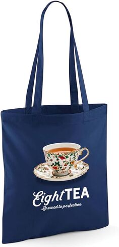 حقيبة هدايا عيد الميلاد الثمانين للرجال والنساء، هدية مضحكة، حقيبة تسوق لعمر 80 عامًا، 15 بوصة × 16.5 بوصة (كحلي) in Kuwait